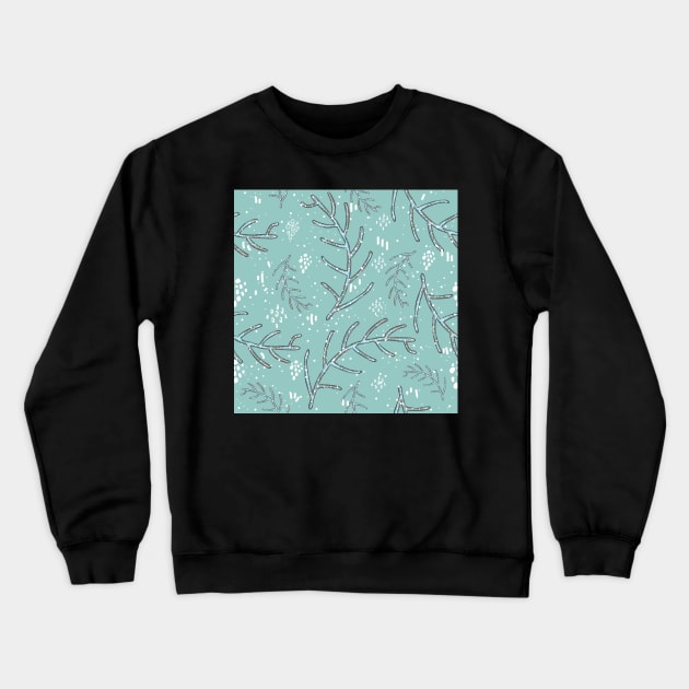 Spruce Twig Crewneck Sweatshirt by Creative Meadows